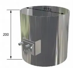 Регулятор потока воздуха внешний Pira/Bbqfire – купить в RuOborudovanie.ru с доставкой до двери Регулятор потока воздуха внешний Pira/Bbqfire