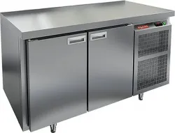 Купить стол холодильный hicold gn 11/tn o (-2+10),островн., 2 двери, 1390х700х850мм – цена от завода, доставка до двери | RuOborudovanie.ru