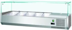 Витрина холодильная для ингредиентов 4хGN1/3 + 1хGN1/2 -150 мм Koreco VRX1400380(395II) – купить в RuOborudovanie.ru с доставкой до двери Купить витрина холодильная для ингредиентов 4хgn1/3 + 1хgn1/2 -150 мм koreco vrx1400380(395ii) – цена от завода, доставка до двери | RuOborudovanie.ru