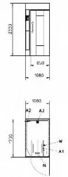 Купить шкаф расстоечный miwe mgt2-1 1дверь/2тележки 400х600 – цена от завода, доставка до двери | RuOborudovanie.ru