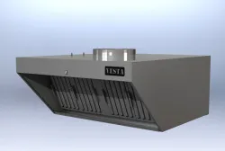 Искрогаситель Vesta с водяной завесов для печей