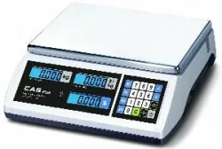 Купить весы торговые cas er-jr-15cb (15кг,5г) электронные – цена от завода, доставка до двери | RuOborudovanie.ru