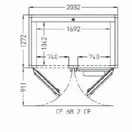 Камера расстоечная Pavailler Cf 68 2 Cp 60X80 2двери/2тележки – купить по цене завода