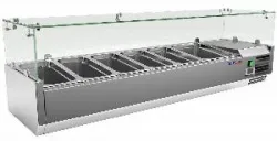 Витрина холодильная настольная Cooleq Vrx 2000/380 – купить в RuOborudovanie.ru с доставкой до двери Купить витрина холодильная настольная cooleq vrx 2000/380 – цена от завода, доставка до двери | RuOborudovanie.ru