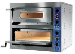 Купить печь для пиццы xts f2/60 ea ps (x44/30) электрическая 2-камерная с подом 61х61см – цена от завода, доставка до двери | RuOborudovanie.ru