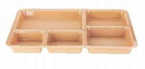 Поднос пластик с 5 отделениями Cambro 26,8X36,5X3,3См 1411Cp161 – купить по цене завода