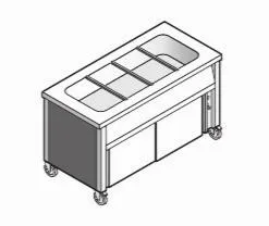 Купить мармит универальный emainox с нейтральным шкафом eab15 8035014 – цена от завода, доставка до двери | RuOborudovanie.ru