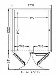 Купить камера расстоечная pavailler cf 68 4/2 cp 60x80 2двери/4тележки – цена от завода, доставка до двери | RuOborudovanie.ru