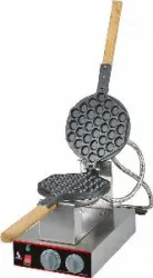 Вафельница Airhot Wb-Hk1 Bubble Waffle гонконгские D200мм, чугун, электр.настольн. – купить в RuOborudovanie.ru с доставкой до двери Купить вафельница airhot wb-hk1 bubble waffle гонконгские d200мм, чугун, электр.настольн. – цена от завода, доставка до двери | RuOborudovanie.ru