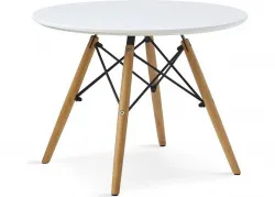 Купить стол обеденный eames d-600 мм бэмби нераздвижной – цена от завода, доставка до двери | RuOborudovanie.ru