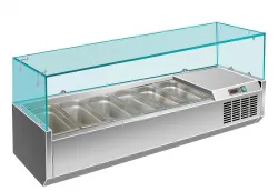 Купить витрина для ингредиентов viatto vrx 1500/330 – цена от завода, доставка до двери | RuOborudovanie.ru