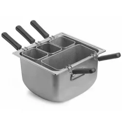 Кастрюля для пасты 38Х35СМ H23,7См, с 4-МЯ корзинами и крышкой, серия "Tender", нерж.сталь 3390Q404 – купить в RuOborudovanie.ru с доставкой до двери Купить кастрюля для пасты 38х35см h23,7см, с 4-мя корзинами и крышкой, серия "tender", нерж.сталь 3390q404 – цена от завода, доставка до двери | RuOborudovanie.ru