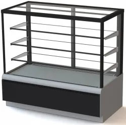 Купить витрина кондитерская полюс kc70 vv 0,9-1 9006-9005 (вхсв-0,9д carboma cube люкс техно) – цена от завода, доставка до двери | RuOborudovanie.ru