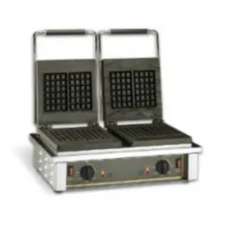 Вафельница Roller Grill GED40 бельгийские 2зоны (2шт.250х250х4мм - чугун) – купить в RuOborudovanie.ru с доставкой до двери Купить вафельница roller grill ged40 бельгийские 2зоны (2шт.250х250х4мм - чугун) – цена от завода, доставка до двери | RuOborudovanie.ru