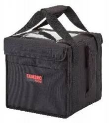 Термосумка (черная) Cambro Gobags Gbd101011110 складная 25,5х25,5х28см – купить в RuOborudovanie.ru с доставкой до двери Купить термосумка (черная) cambro gobags gbd101011110 складная 25,5х25,5х28см – цена от завода, доставка до двери | RuOborudovanie.ru