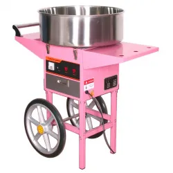 Аппарат сахарной ваты Starfood ET-MF-05 с тележкой (диам.520мм) розов.520х750х910мм – купить в RuOborudovanie.ru с доставкой до двери Купить аппарат сахарной ваты starfood et-mf-05 с тележкой (диам.520мм) розов.520х750х910мм – цена от завода, доставка до двери | RuOborudovanie.ru