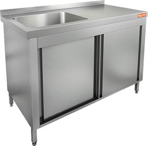 Стол купе с ванной моечной нсзк1м-11/6бл