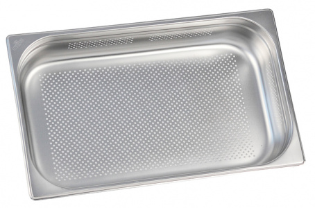 Гастроемкость Luxstahl перфорированная GN 1/1 530х325х100 мм [811-4SP]