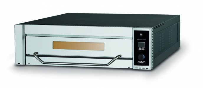 Печь для пиццы OEM-ALI 435ADG электрическая 1-камерная с подом 73х73см