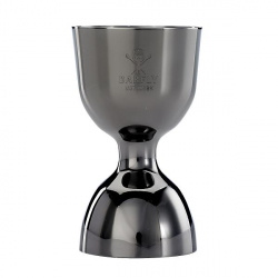 Джиггер Mercer Culinary M37006Bk 30/60, утяжеленный, черная сталь