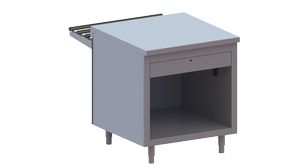 Прилавок нейтральный Apach Chef Line Lun712C