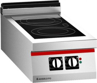 Плита стеклокерамическая Angelo Po 0N0VTR ICON9000 с 2 зон.нагр. – купить по цене завода