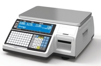 Весы торговые Cas CL3000-15B (TCP-IP) с печатью этикеток (120мм) без стойки – купить по цене завода